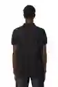 Diesel Camiseta Polo T-Weet-B2 Negro Talla L