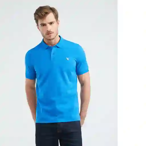 Camiseta Muscle Hombre Azul Medio Talla XXL Chevignon