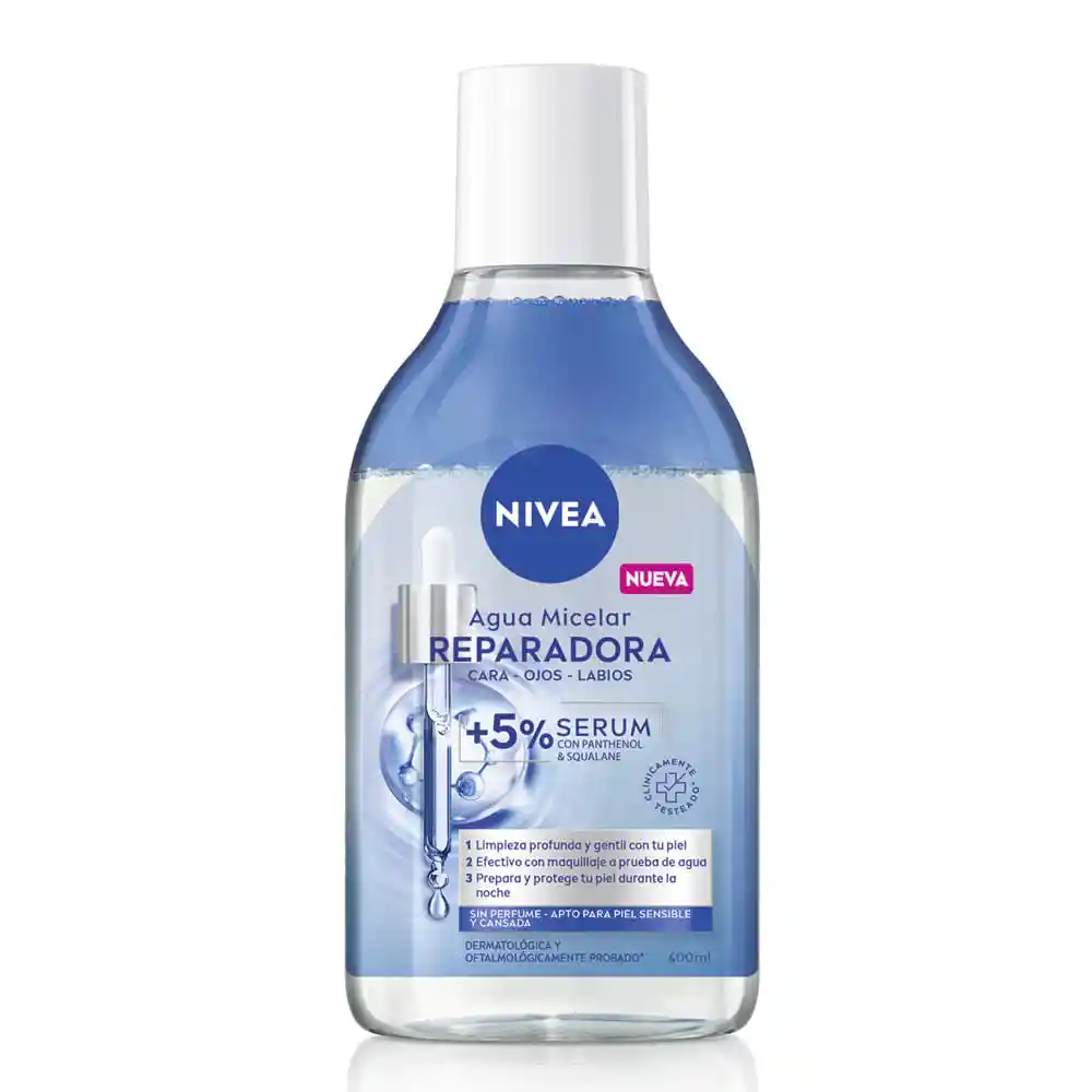 Agua Micelar Nivea Reparadora Serum
