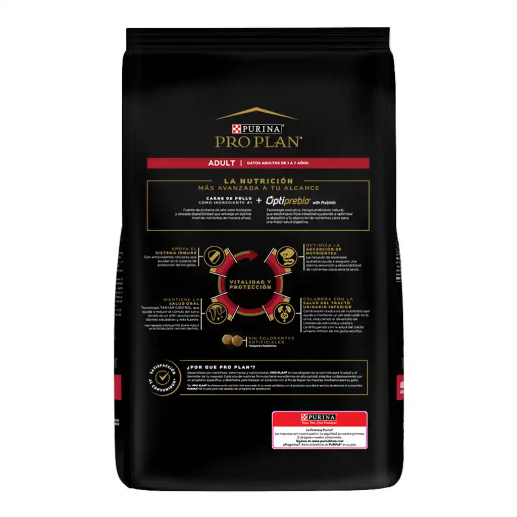 Comida para Gatos Adultos Purina Pro Plan x 1,5 kg