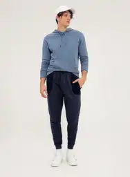 Gef Pantalón Largo Fifty Azul Jaspe Talla S