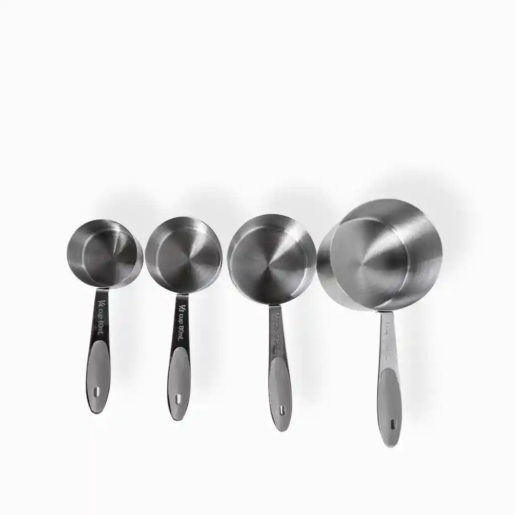 Set De Tazas Medidoras Acero Ambiente Gourmet