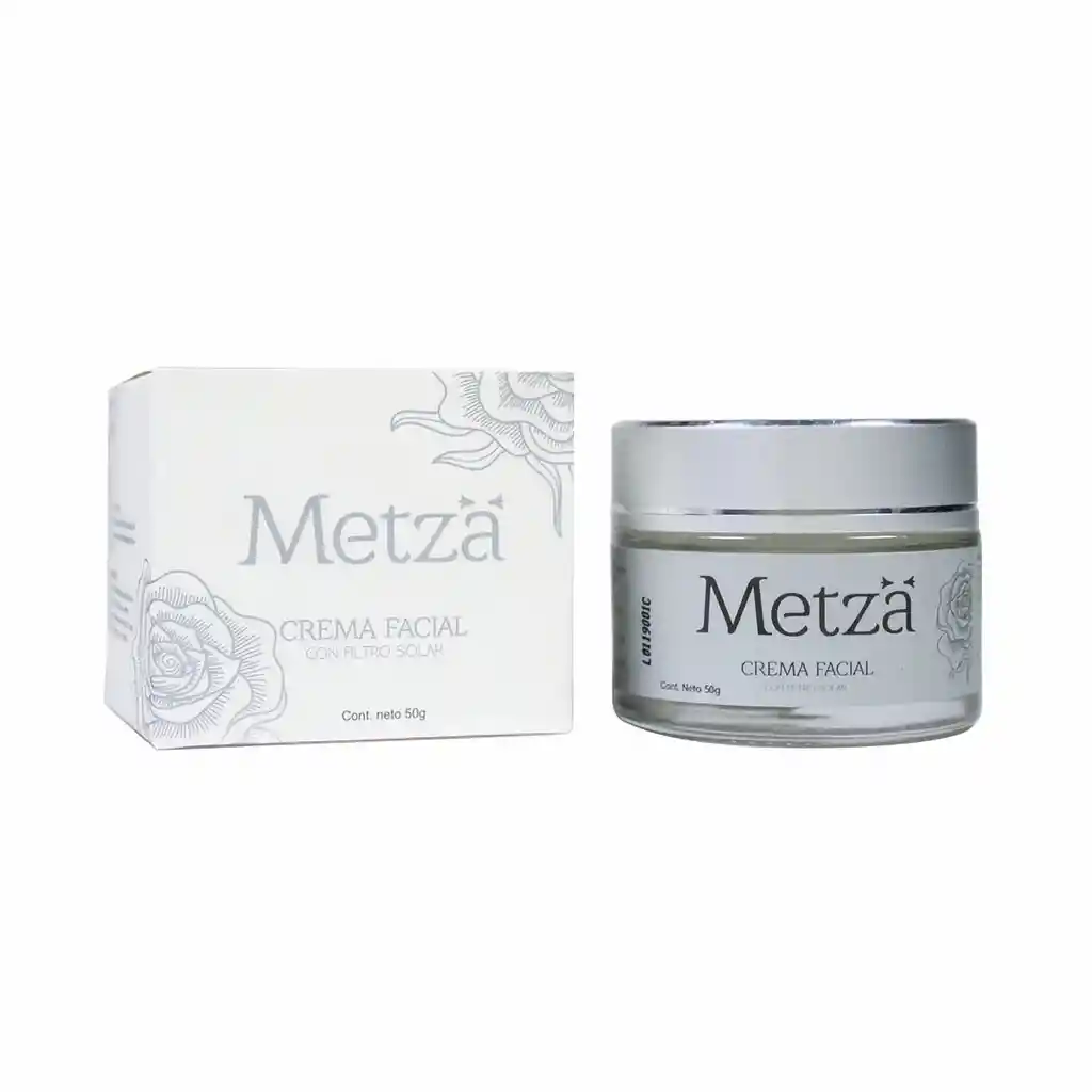 Metza Crema Facial con Filtro Solar