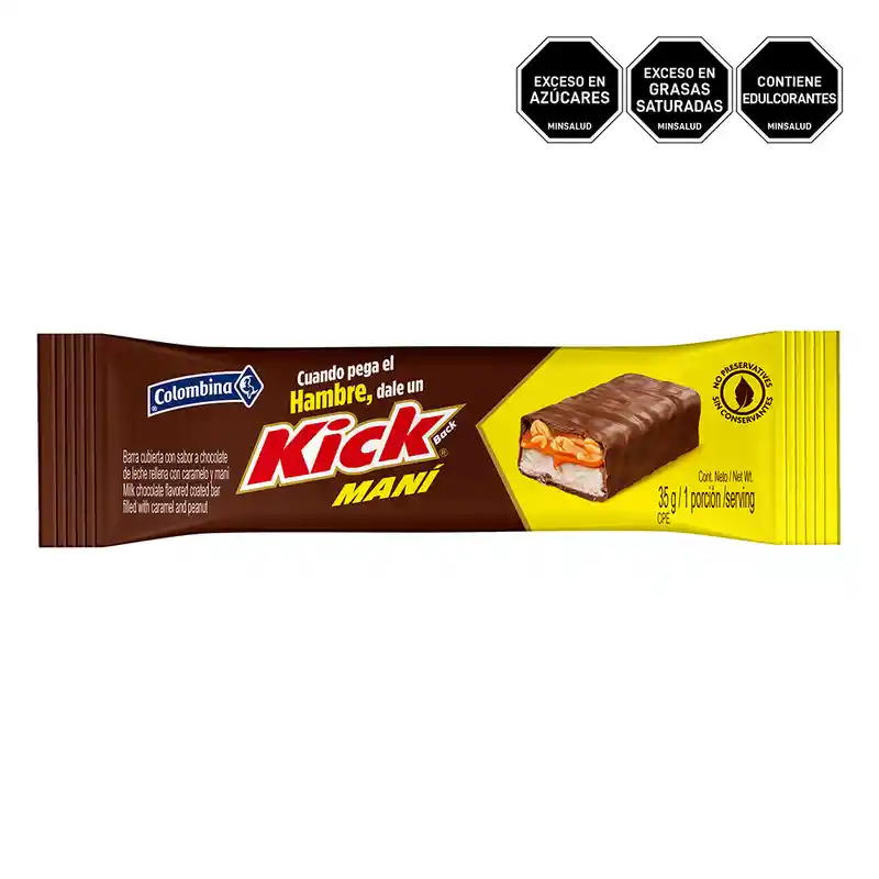 Kick Maní Barra 35 g