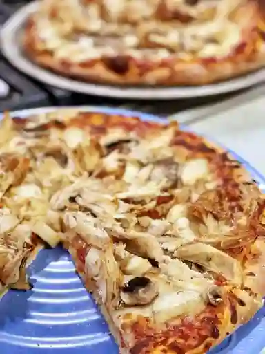 Porción de Pizza Pollo Champiñon