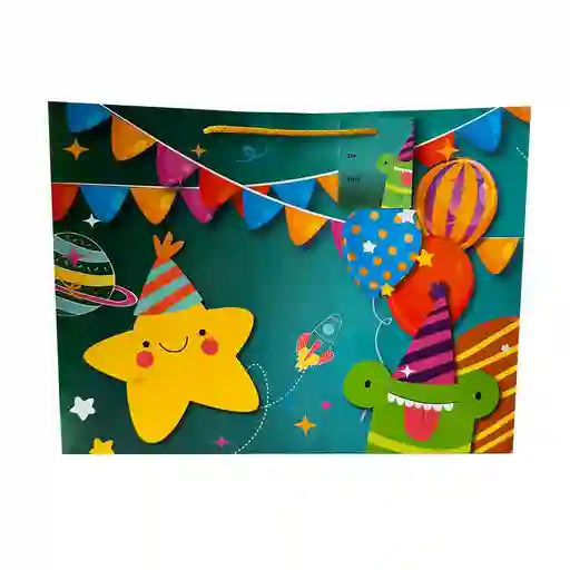 Bolsa de Regalo Talla L Mcf Horizontal Surtida Nico Mcf