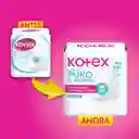 Toallas Higiénicas Kotex Puro y Natural 24 Und