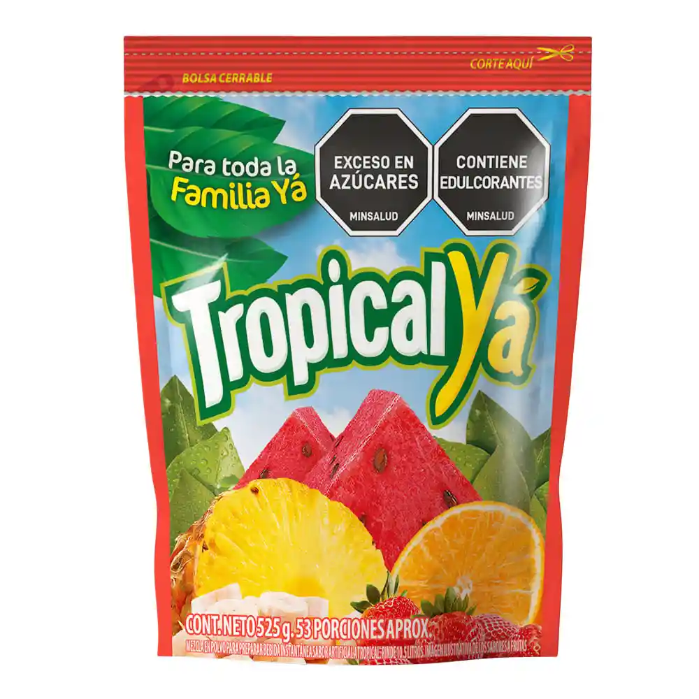 Tropicalya Refresco en Polvo