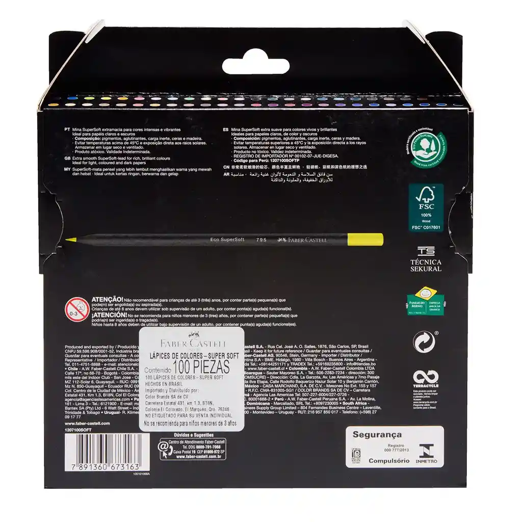 Color Faber Castell Super Soft X 100 Und