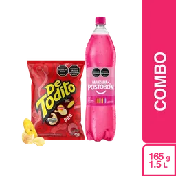 Combo Postobón Manzana 1.5 L + De Todito BBQ