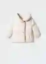 Abrigo Anorak Candiju Crudo Talla 72 Niña Mango