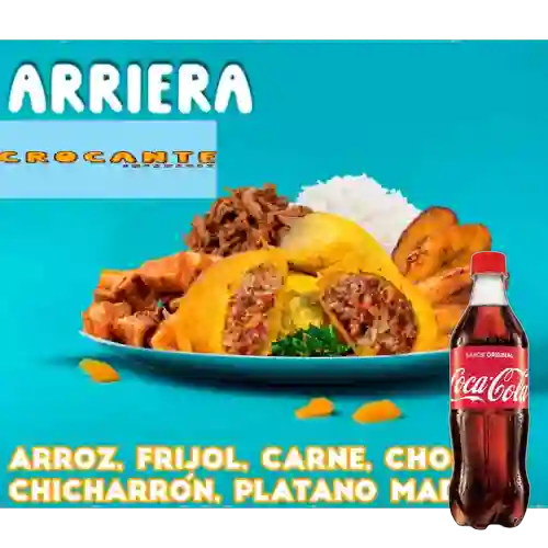 Combo Empanada Arriera + Coca Cola Original 500 ml