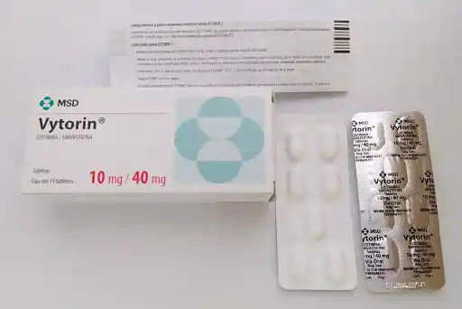 Vytorin (10 mg / 40 mg) 14 Tabletas