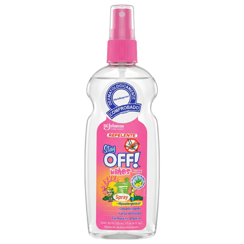 Stay OFF! Niños repelente de insectos Spray 120 ml
