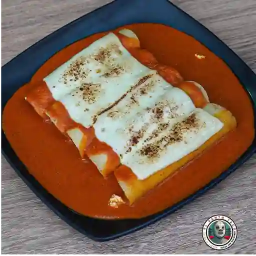 Orden de enchiladas suizas rojas