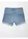 Short Mujer en Color Azul Talla 6 American Eagle