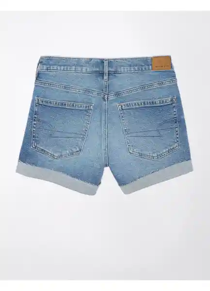 Short Mujer en Color Azul Talla 6 American Eagle