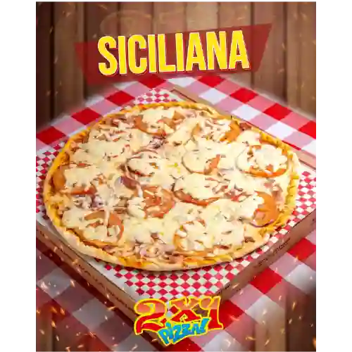 2X1 Pizza Grande Siciliana 32 Cm