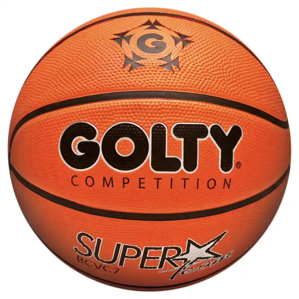 Balón Baloncesto Compet Golty Super Team No. 7 Caucho