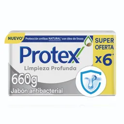 Protex Jabón Limpieza Profunda 110 g