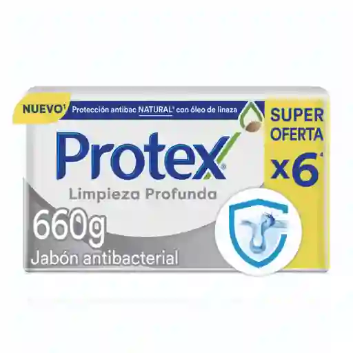 Protex Jabón Limpieza Profunda 110 g