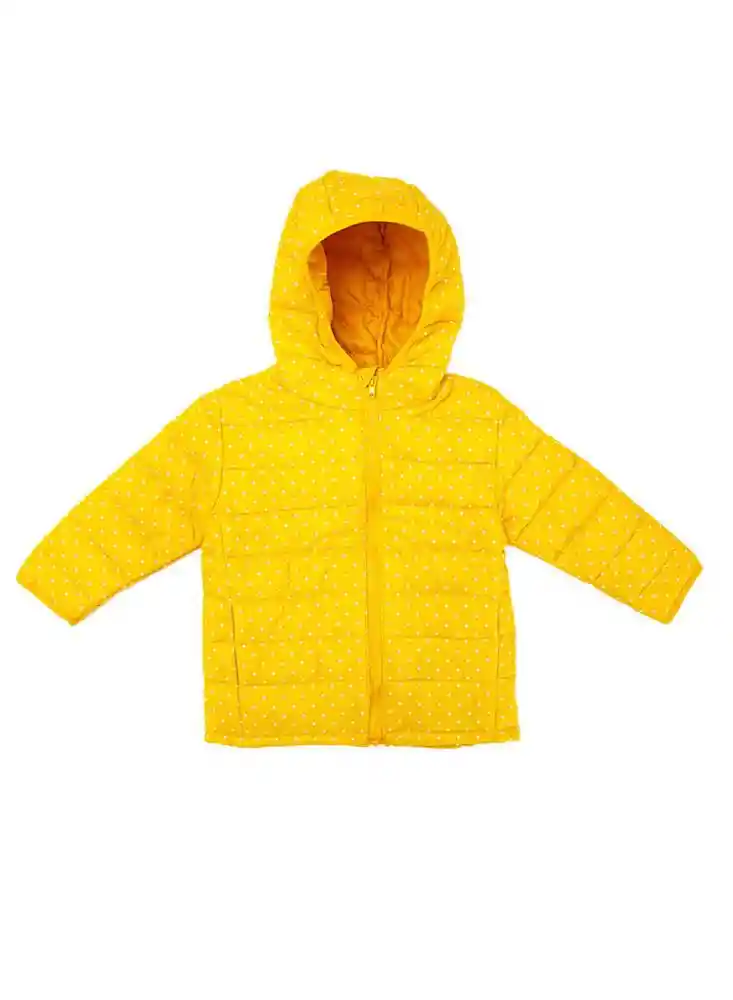 Chaqueta Basica Bebé Niña 4t-amarillo