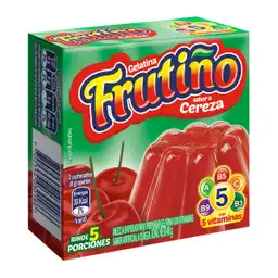 Frutiño Gelatina en Polvo Sabor a Cereza