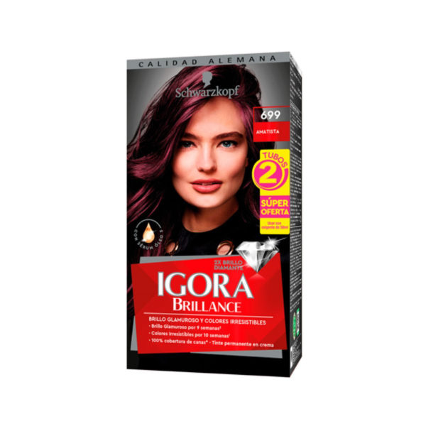 Tinte Igora Brillance 699 Amatista 100 ml
