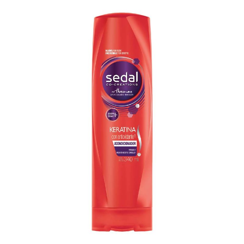 Sedal Acondicionador Keratina con Antioxidante 340 ml