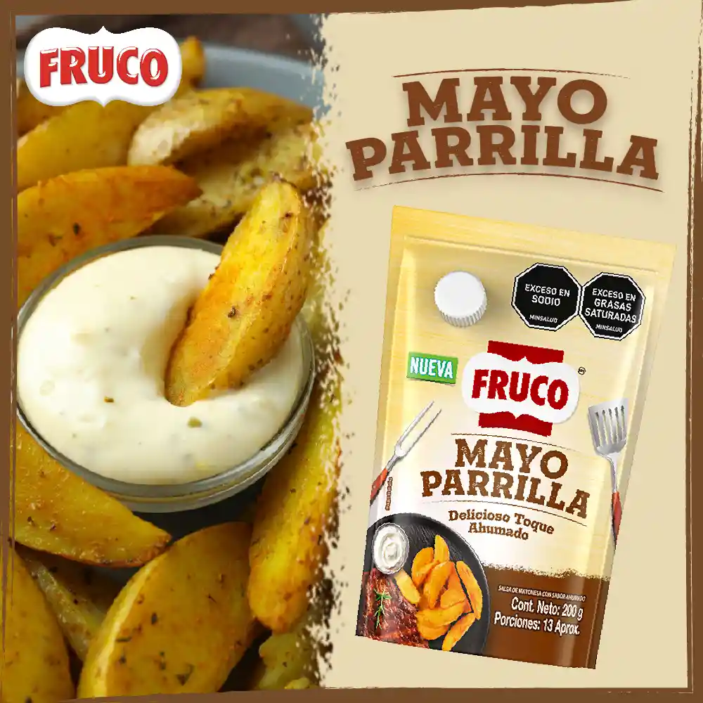 Fruco Mayonesa Parrilla Mayoparrilla 200 g
