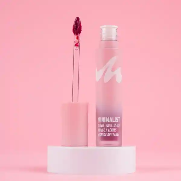 Lápiz Labial Líquido Brillante Serie Minimalist 10 Miniso