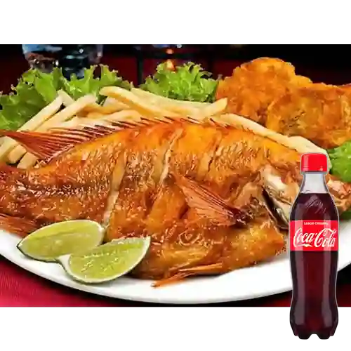 Combo Tilapia + Coca-Cola Sabor Original 400 ml
