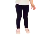 Leggings Para Niños De 3-4 Años Domyos 100 Negro