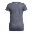 Under Armour Camiseta Tech Tiger c Mujer Gris LG 1376937-044