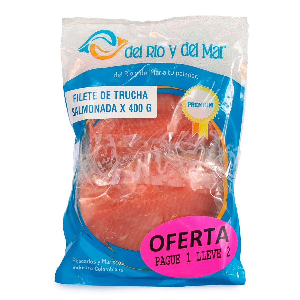 Del Rio y del Mar Filete de Trucha Salmonada 400 g