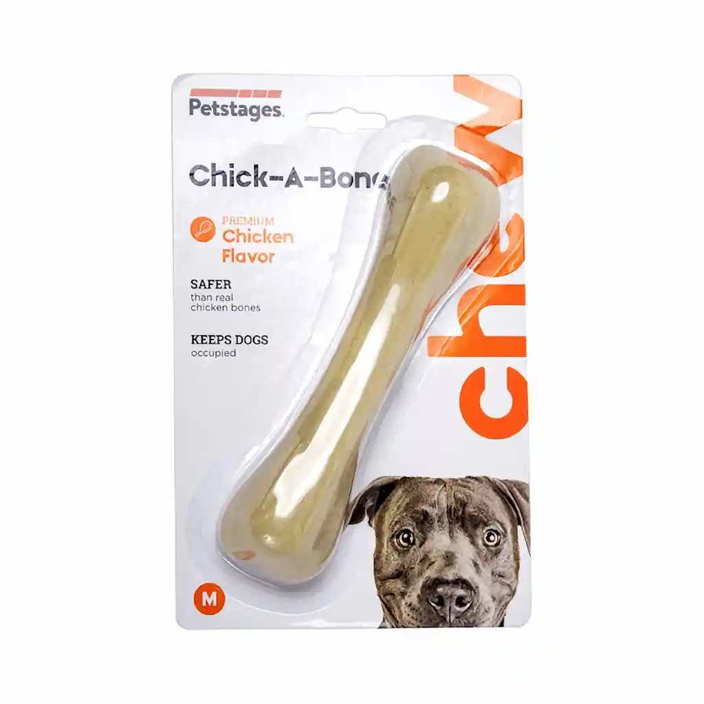 Petstages Juguete Para Perro Hueso Chick a Bone Sabor Pollo M
