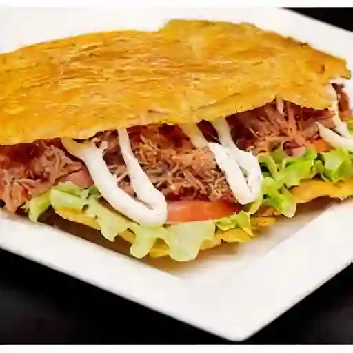 Patacón de Carne