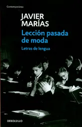 Lección Pasada de Moda. Letras de Lengua