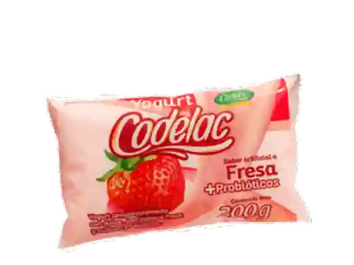 Codelac Yogurt Alimento Lacteo Fresa