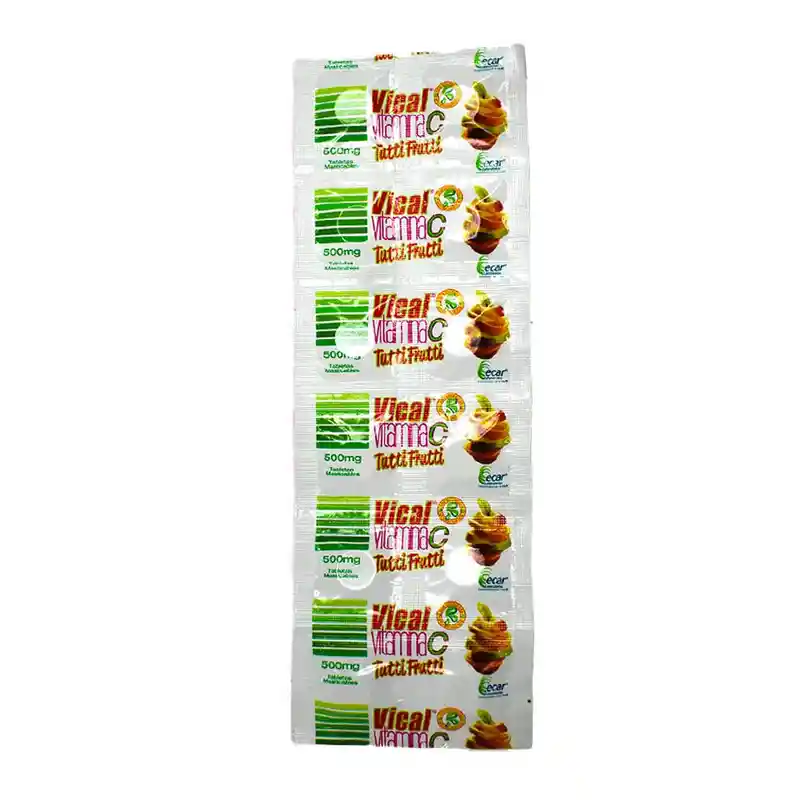 Vical Vitamina C Sabor Tutti Frutti