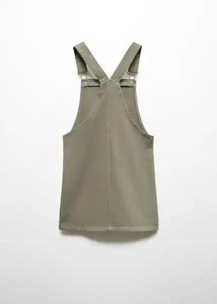 Vestido Pichi Vera Khaki Talla 11 Niñas Mango