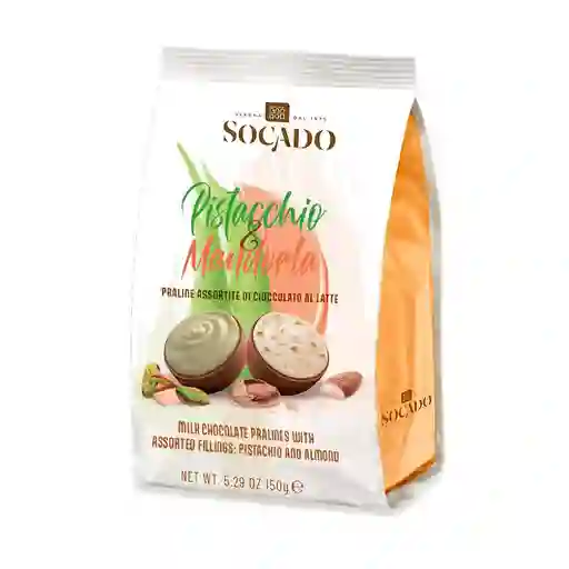 Chocolate Pistacho Almendra Socado Marca Exclusiva