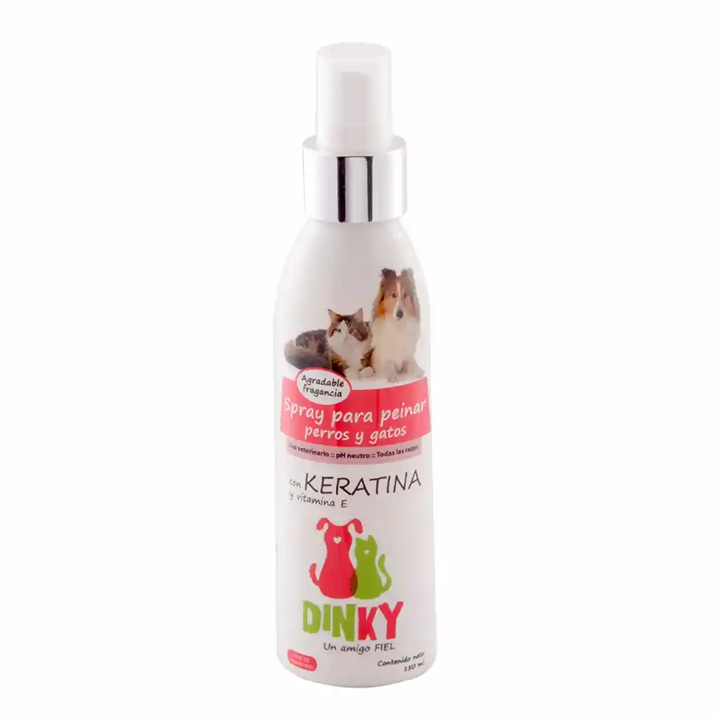 Dinky Spray Para Peinar Mascotas Argan 150 mL