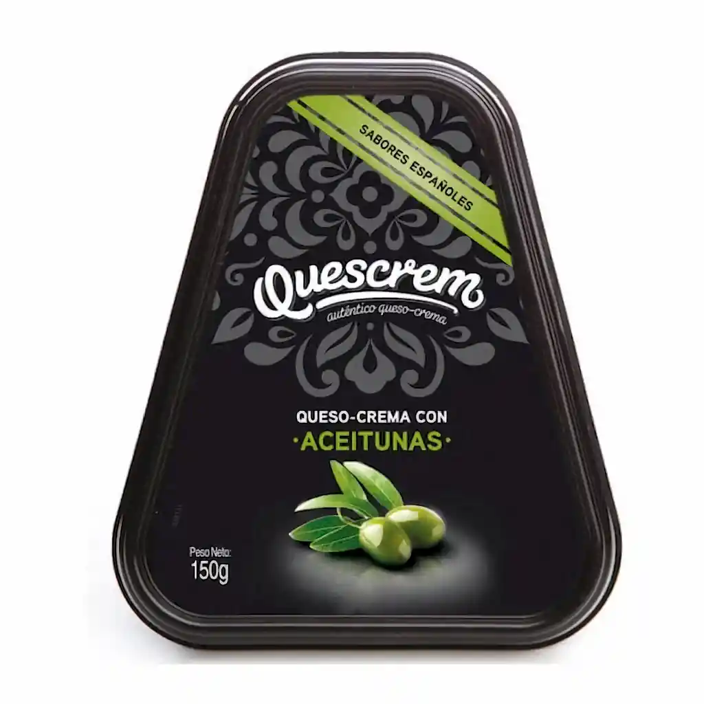 Quescrem Queso Crema con Aceitunas