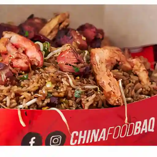 Arroz Chino Pollo y Cerdo