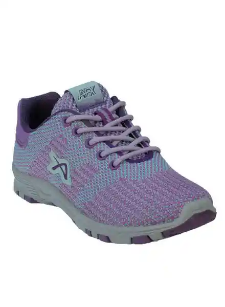 Aeroflex Tenis Niña Color Morado Talla 23/24