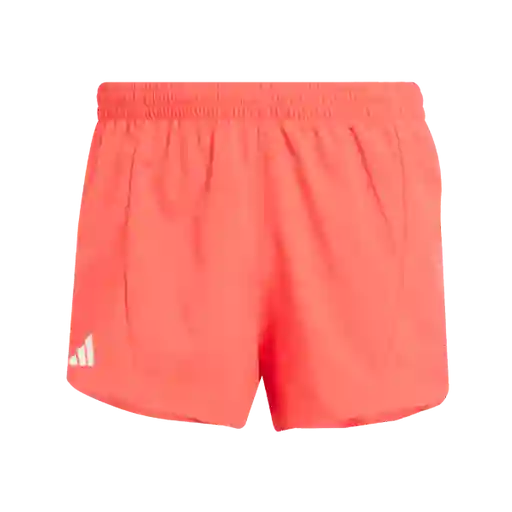 Adidas Short Pantaloneta Adizero e Color Rojo Talla S