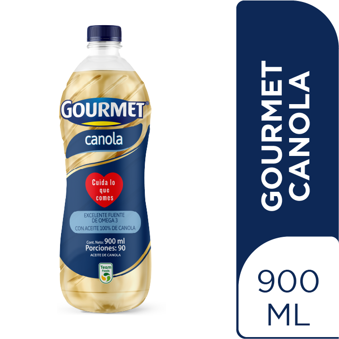 Gourmet Aceite Canola 900 ml