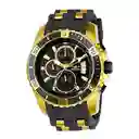 Invicta Reloj Hombre Oro Negro Inv22430