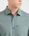 Camiseta Carbón Pocket Verde Escocés Ultra Oscuro S Chevignon